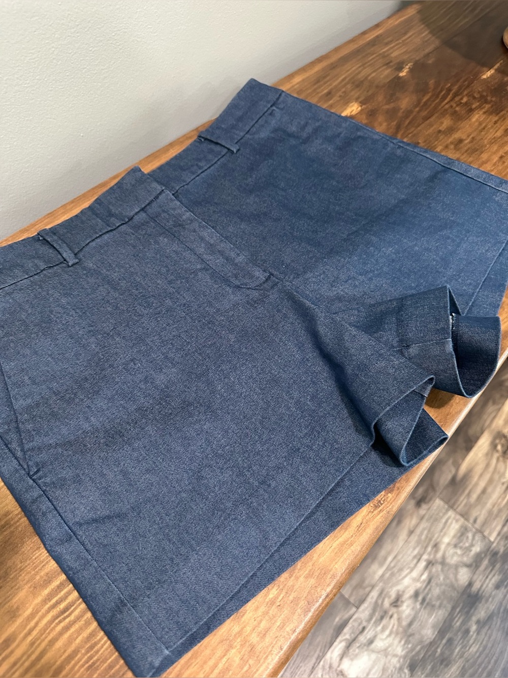 LOFT Riviera Shorts in Refined Denim